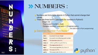 NUMBERS :
N
U
M
B
E
R
S :
 
