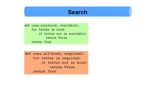 Search
 