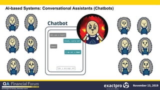 AI-based Systems: Conversational Assistants (Chatbots)
Chatbot
 
