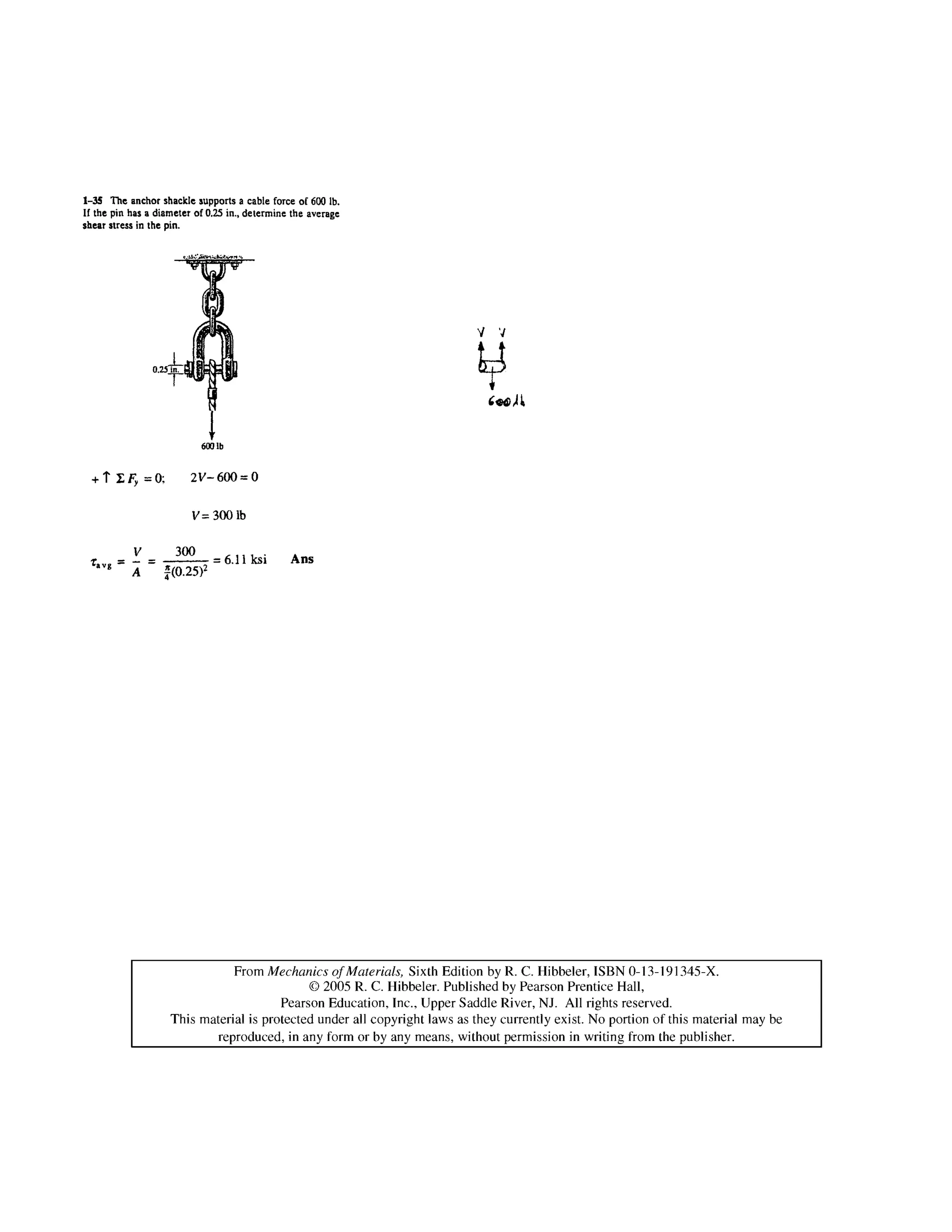 R.c.hibbeler mechanics of materials 6th edition solution of
