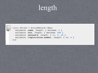 length
 
