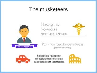 The musketeers
 