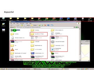 #opsecfail

 