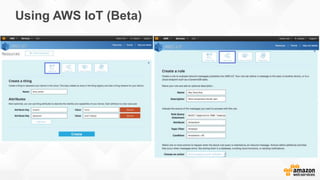 Using AWS IoT (Beta)
 