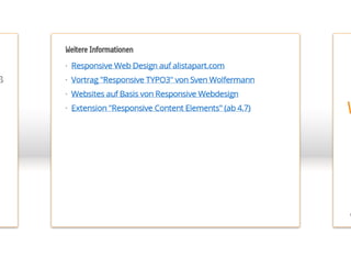 Integration eines responsive CSS-Framework in TYPO3