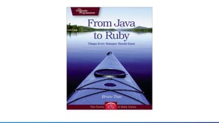 Ruby and Distributed Storage Systems