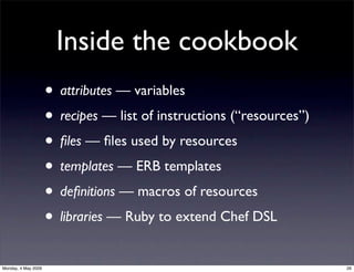 Running The Show  Configuration Management With Chef Presentation