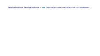 Extending the Platform with Spring Boot and Cloud Foundry