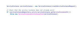 Extending the Platform with Spring Boot and Cloud Foundry