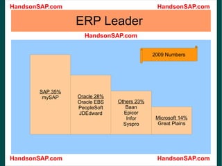 ERP Leader  2009 Numbers 