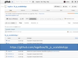 https://github.com/legalbox/lb_js_scalableApp
 