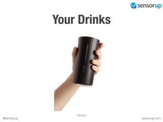 sensorup.com@sensorup
Your Drinks
Vessyl
 