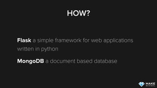 BUILDING A CUSTOM
BACKEND
 
