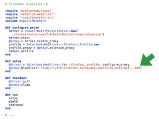 Practical Tips & Tricks for Selenium Test Automation - Dave Haeffner