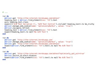 Practical Tips & Tricks for Selenium Test Automation - Dave Haeffner