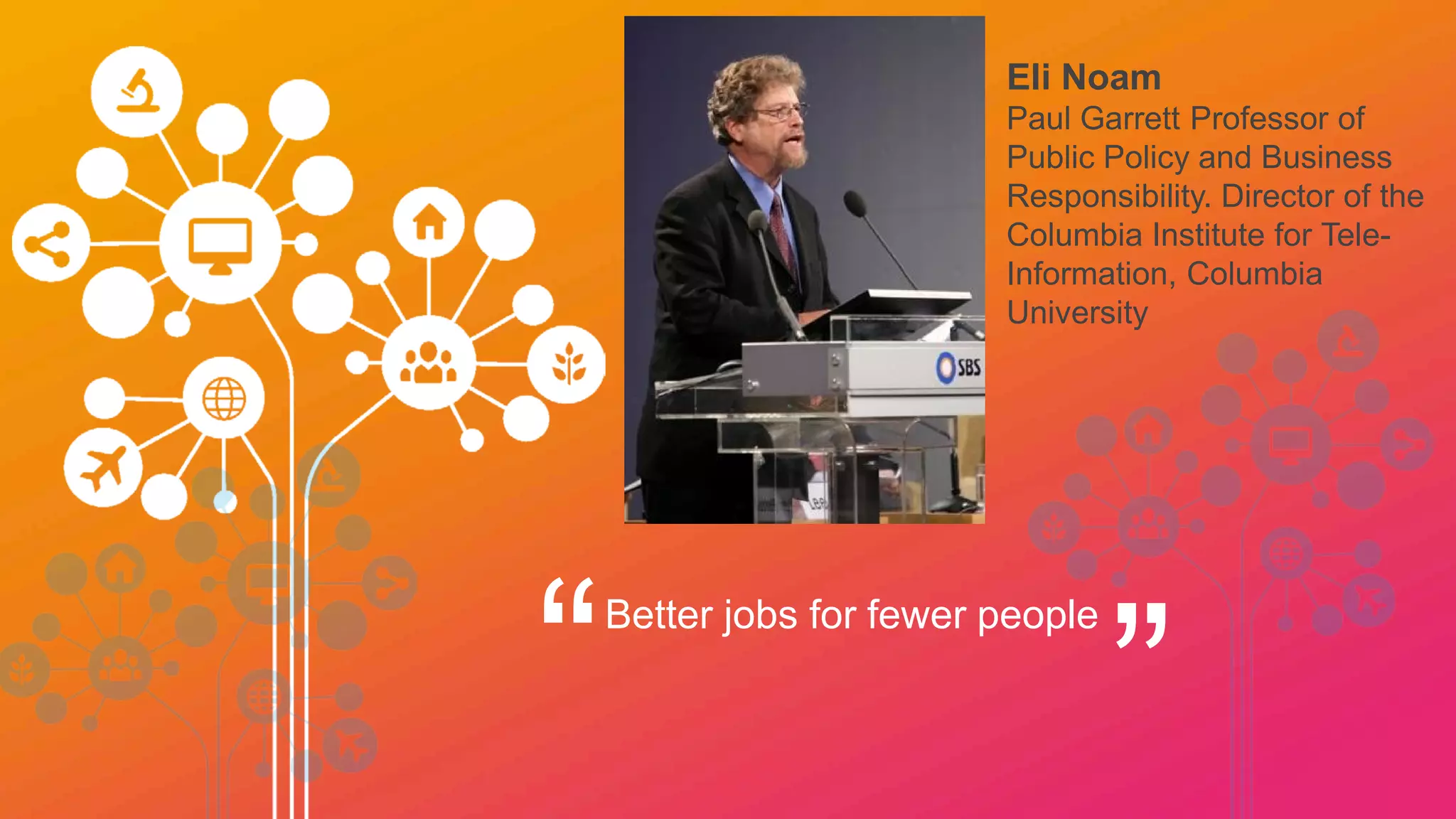Ms Irene Wennemo
State Secretary to the
Swedish Minister for
Employment
“
Modern labour markets are
increasingly dynamic, but the benefits
of flexibility should be coupled with
effective policies to fight inequality and
ensure that workers have sufficient
access to upskilling opportunities and
adequate safety nets.
 