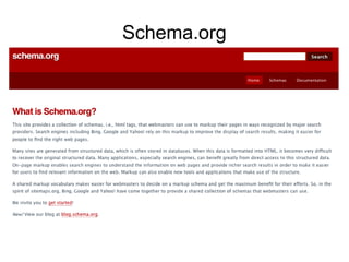 Schema.org
 