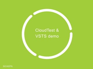 CloudTest &
VSTS demo
 