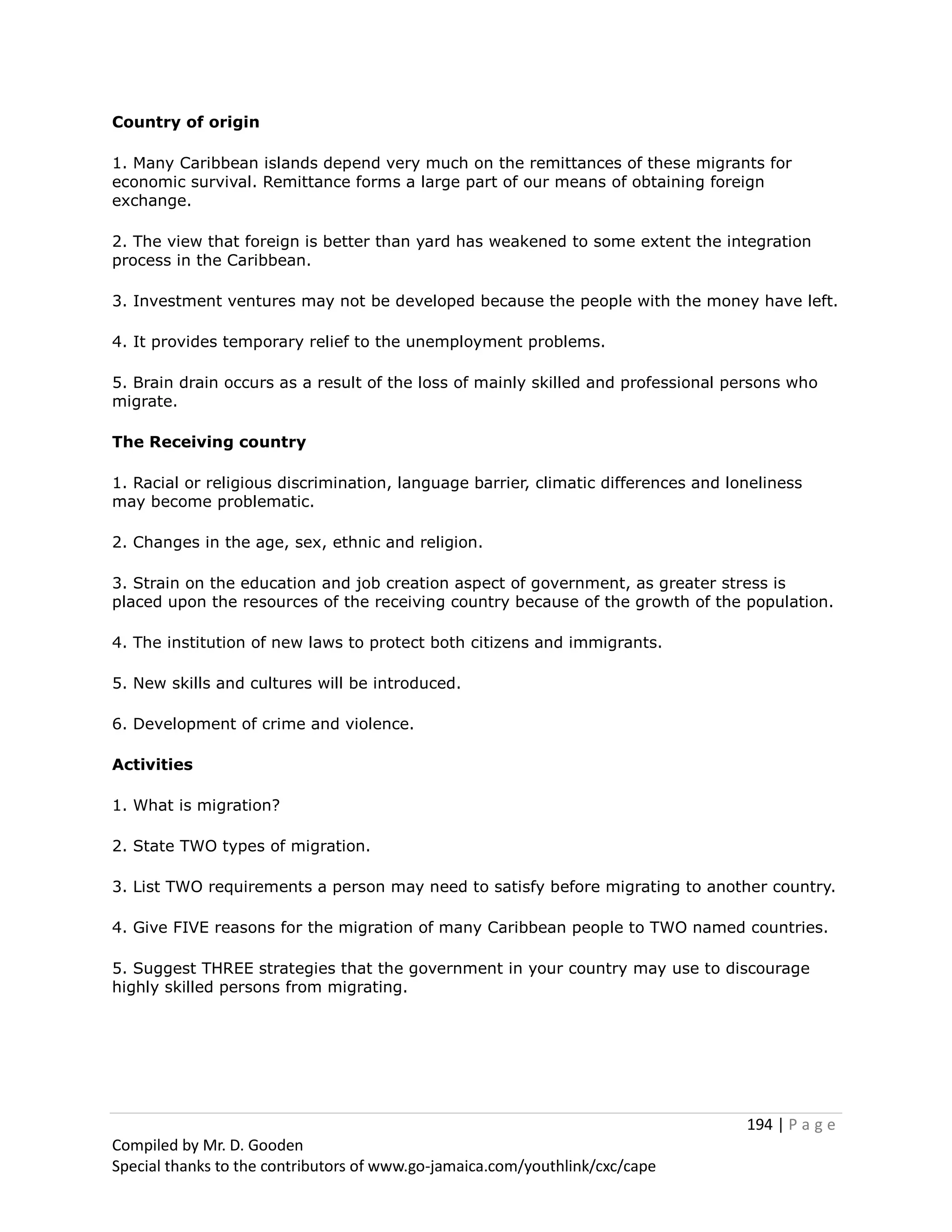 Social Studies Notes And Revision