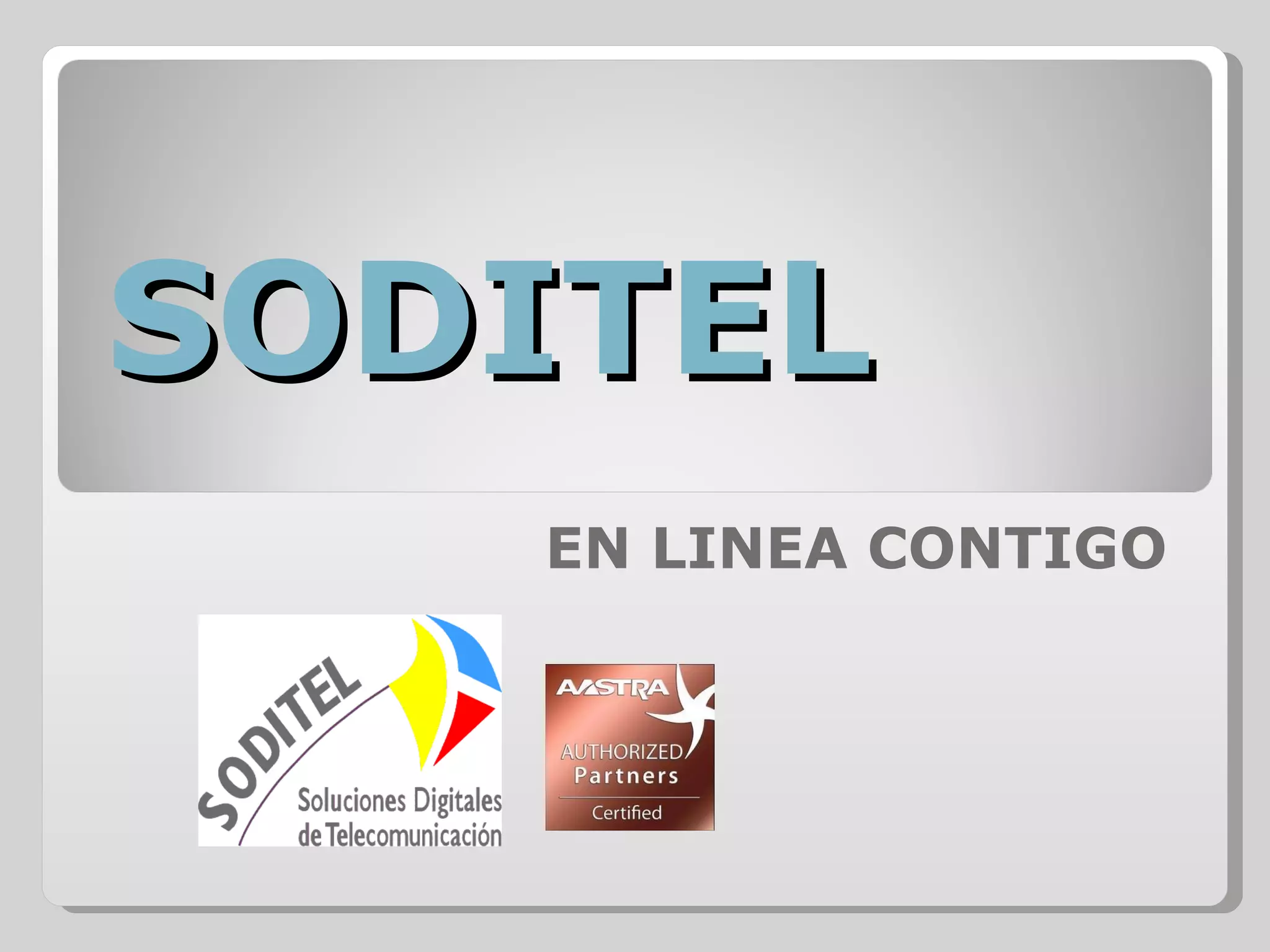 SODITEL EN LINEA CONTIGO 