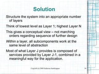 Built during analysis and design 