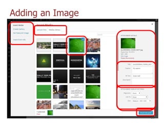 Adding an Image
25
 