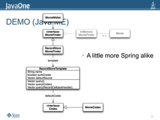 Spring ME JavaOne