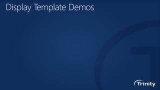 Display Template Demos

 