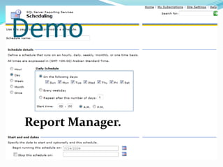 DemoReport Manager.