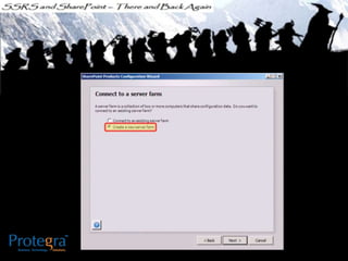 Ssrs and sharepoint   there and back again - SQL SAT Fargo