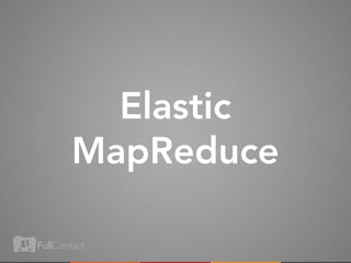 Elastic
MapReduce
 