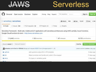JAWS Serverless
 