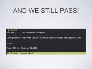 AND WE STILL PASS!
 