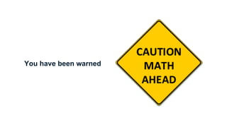You have been warned
 