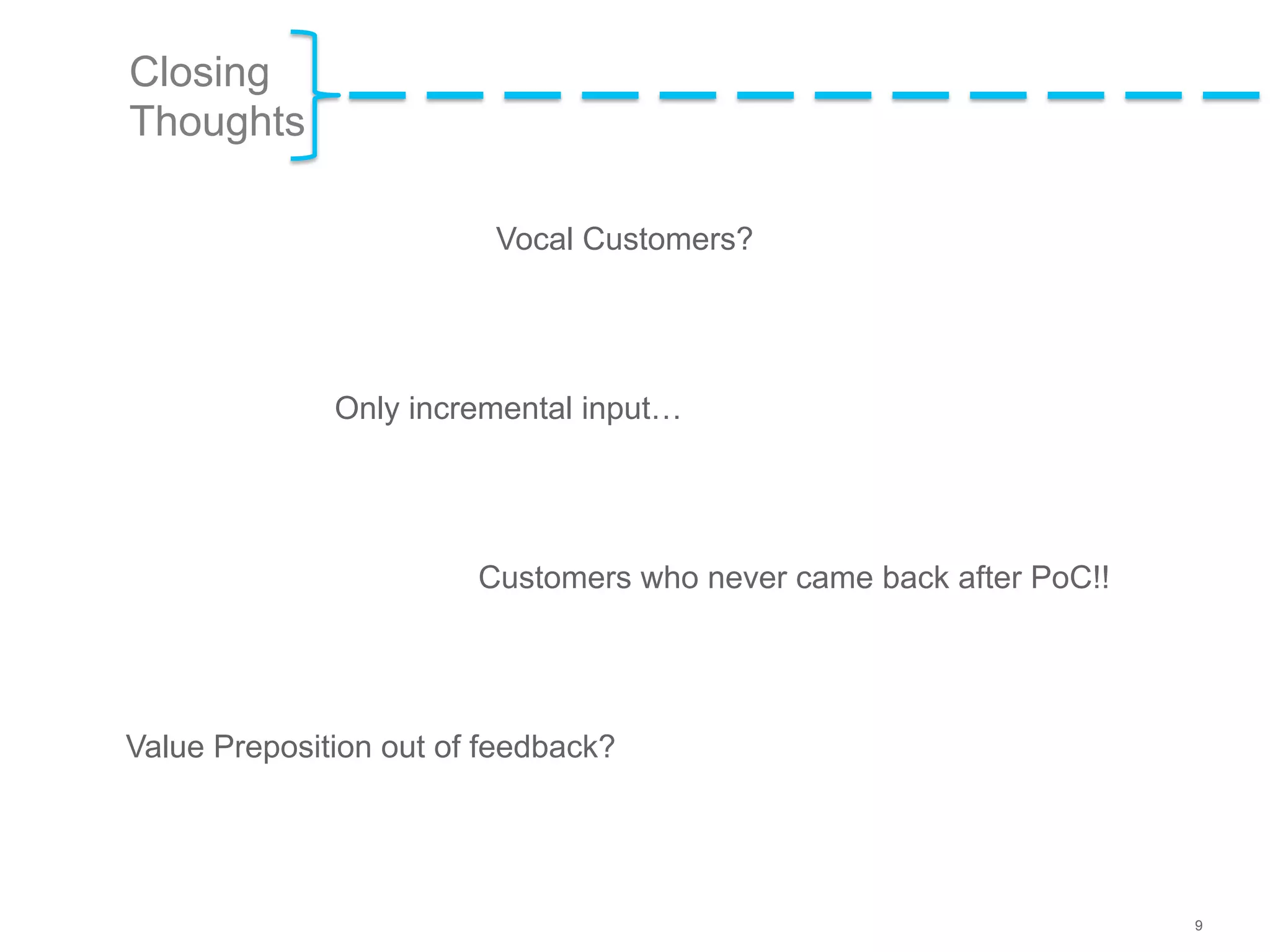 Envisioning product roadmap from the customer's eye - Tushar Joshi and Amit Shrivastav, Schneider Electric
