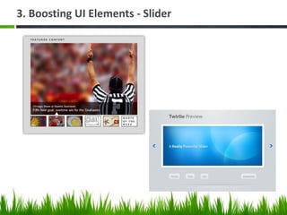 3. Boosting UI Elements - Slider
 