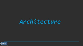 https://mvc.tw
Architecture
 