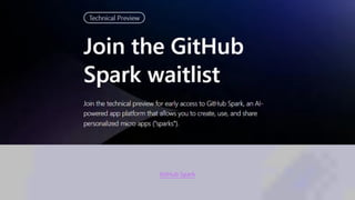 GitHub Spark
 