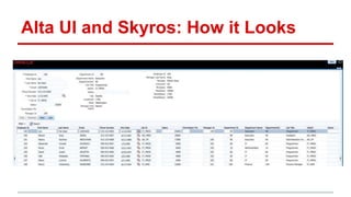 Alta UI and Skyros: How it Looks
 