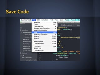 In The Past...
1. Getting Requirements
2. Started writing code
3. now the cycle begins:
 