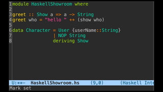Understanding distributed calculi in Haskell