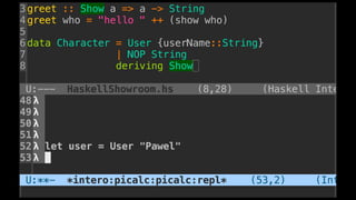 Understanding distributed calculi in Haskell