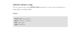 unit 3 sql and non sql ppt and presentation.pptx