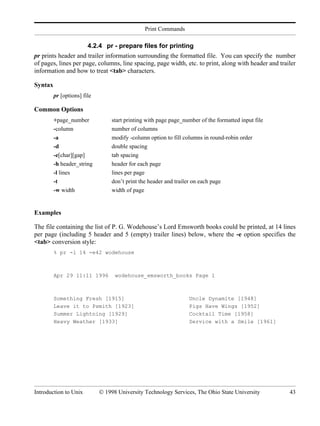 Unix Book