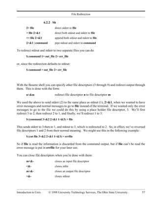 Unix Book