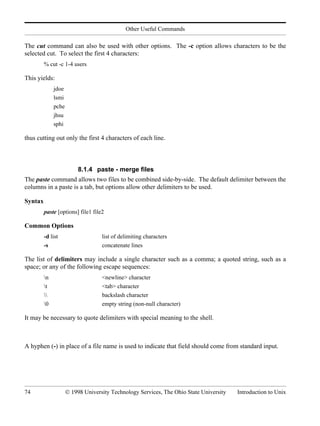 Unix Book