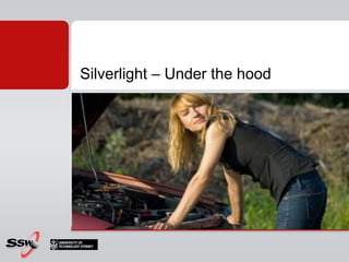 2000 ~ .NET.NET platform for Windows and Web applicationsAJAX: Web feel like DesktopWPF: (Windows Presentation Foundation)Separate UI from CodeToo muchNot Cross browserWPFe (everywhere) SilverlightSilverlight "History"