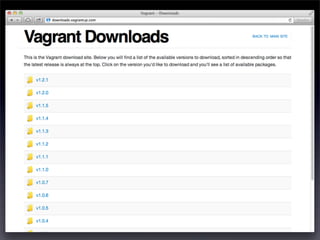 A brief introduction to Vagrant – 原來 VirtualBox 可以這樣玩