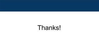 Thanks!
 