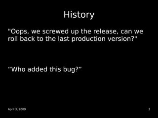 Getting Started with (Distributed) Version Control